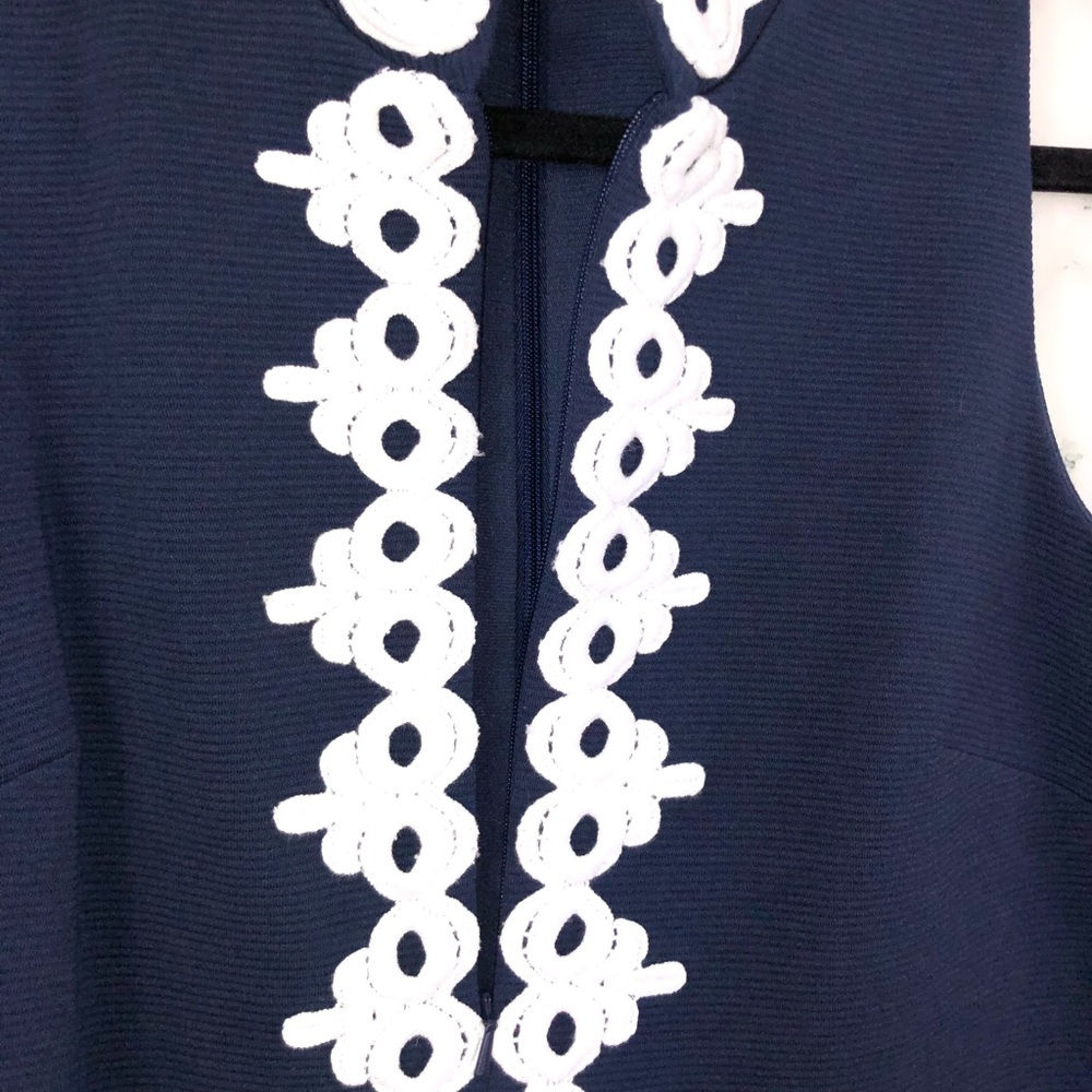 LILLY PULITZER Callista High Collar Shift Dress - Picture 7 of 11